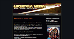 Desktop Screenshot of lucertola-media.com